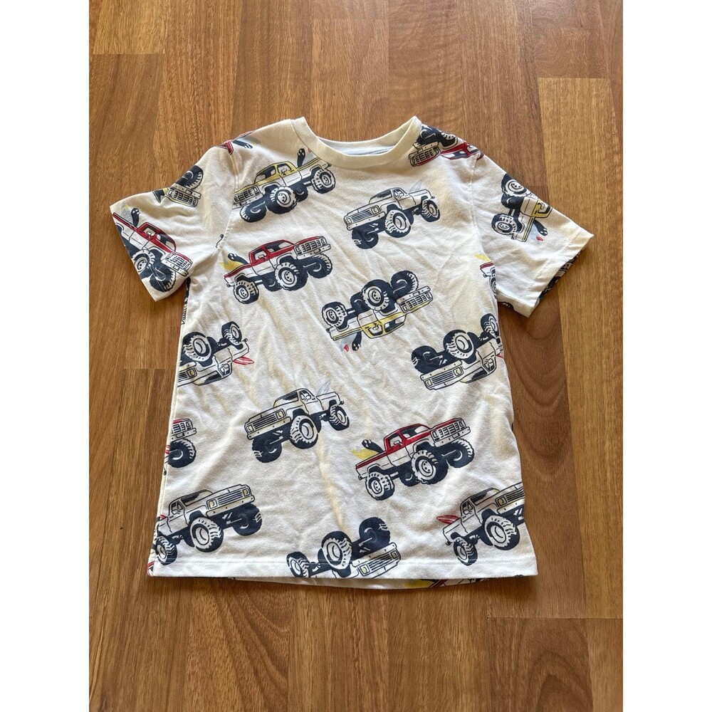 Boys vintage truck ford chevy surf summer tee